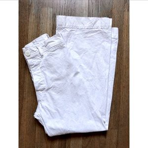 Jesse Kamm Sailor Pants, salt white, size 4